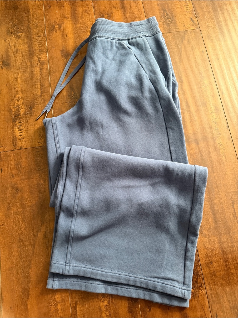 lululemon athletica Wide-Leg Pull-On Pants in Dusty Blue, 31 inch inseam
